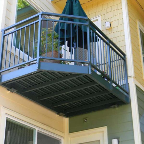 Алюминиевые ограждения балконов